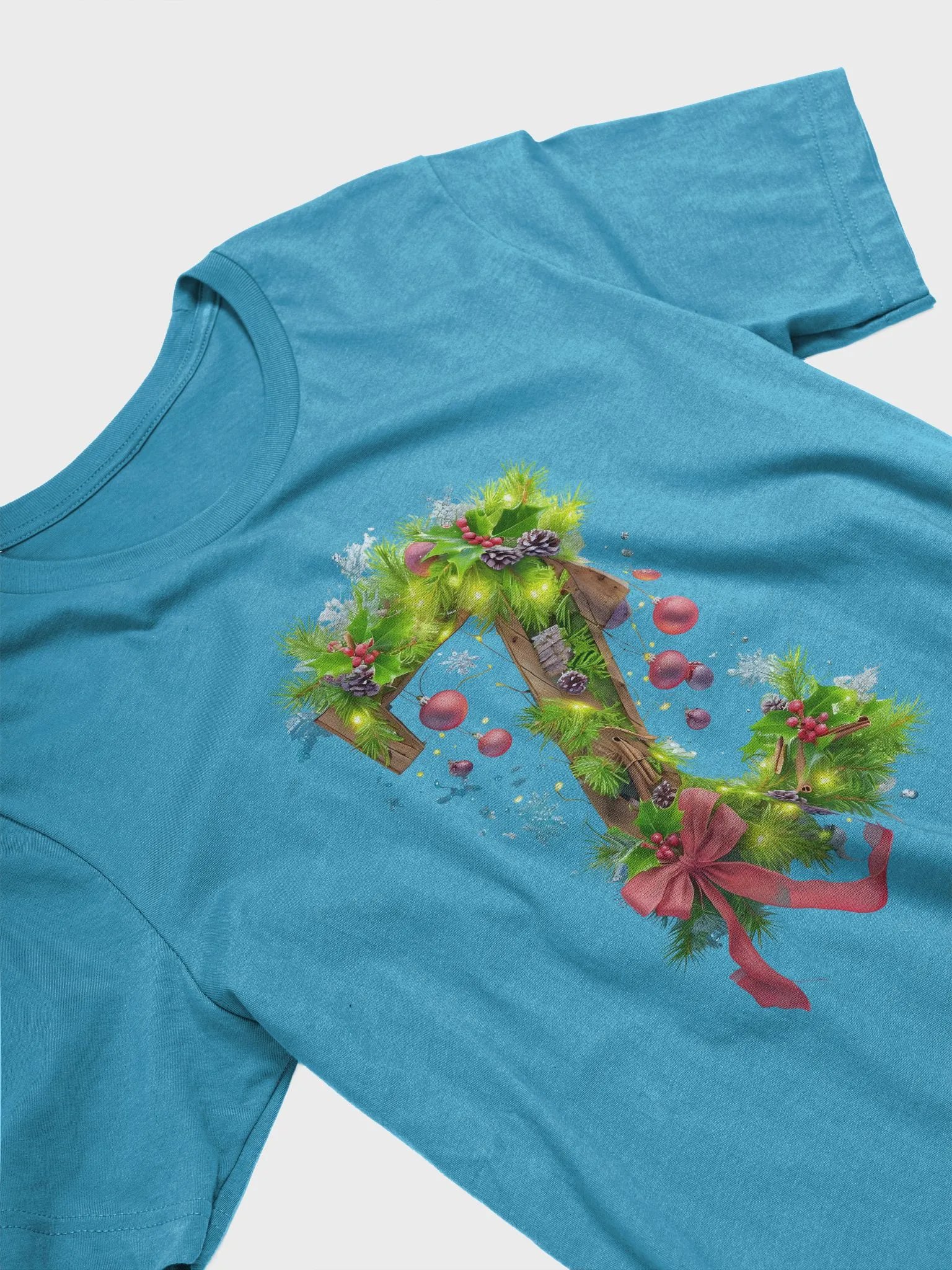 Holiday Wooden Decoration T-Shirt product image (10)