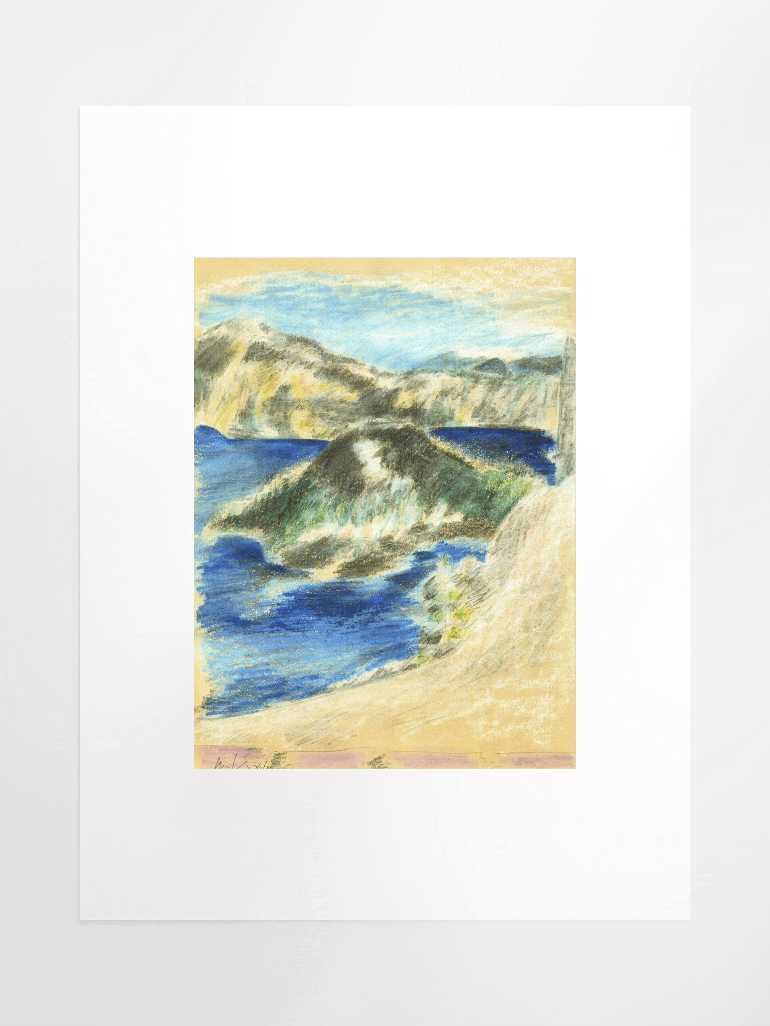 Crater Lake, OR 1986 print product image (2)