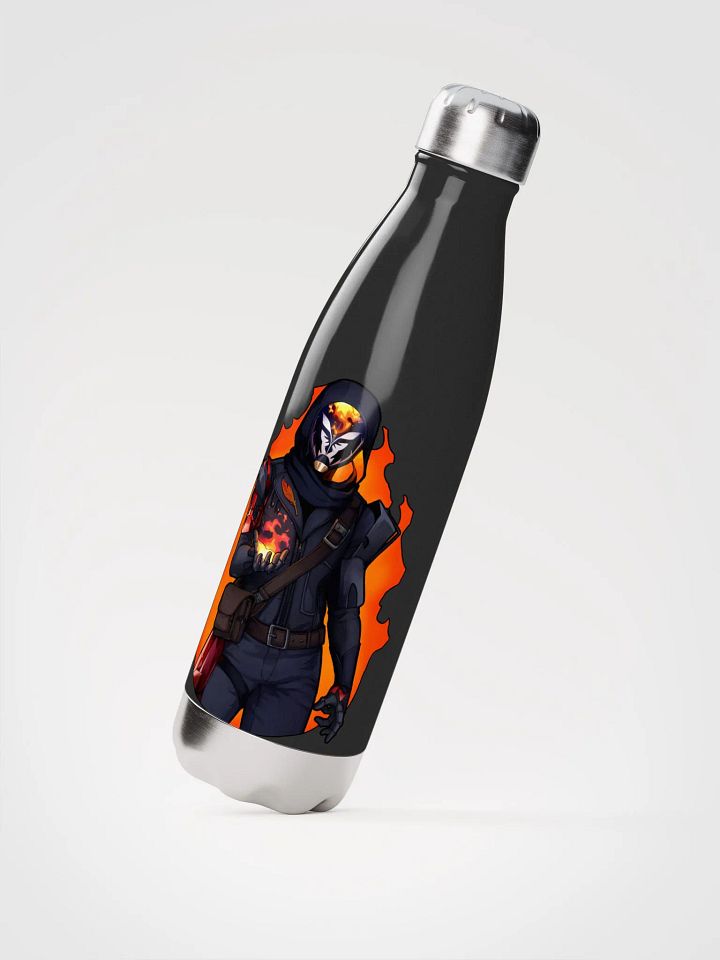 Flame Supernova Stainless Steel Water Bottle product image (1)