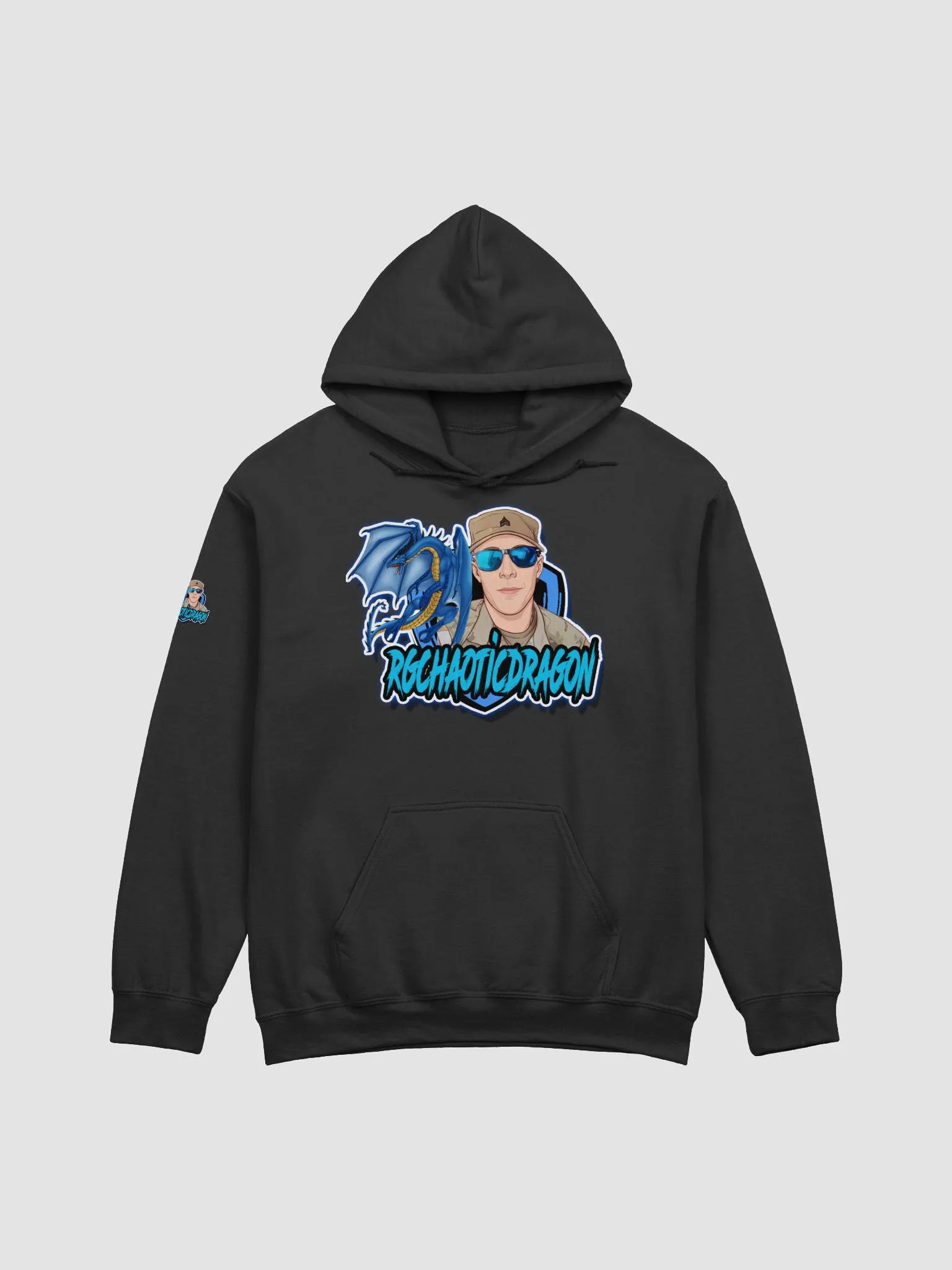 LargeFrnt Prnt Hoodie product image (2)