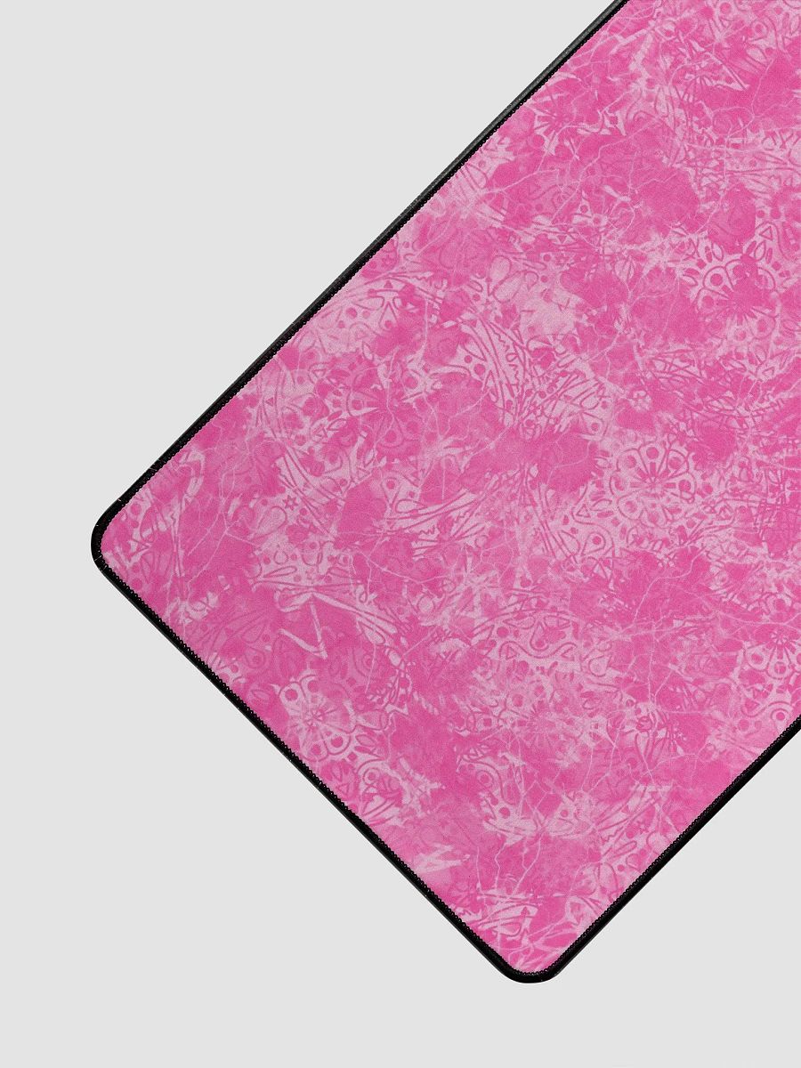 TopFrag™ Pink Emblem Desk Mat 15.5" x 31.5" product image (3)