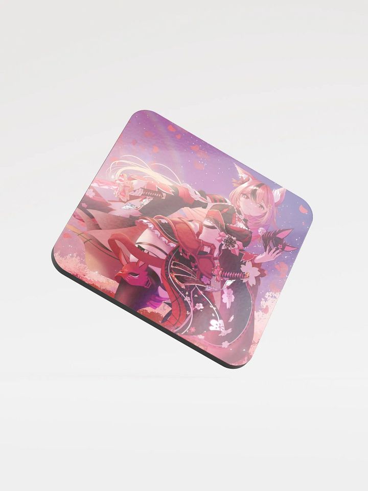 Foxy Fantasy Glossed Coaster product image (1)