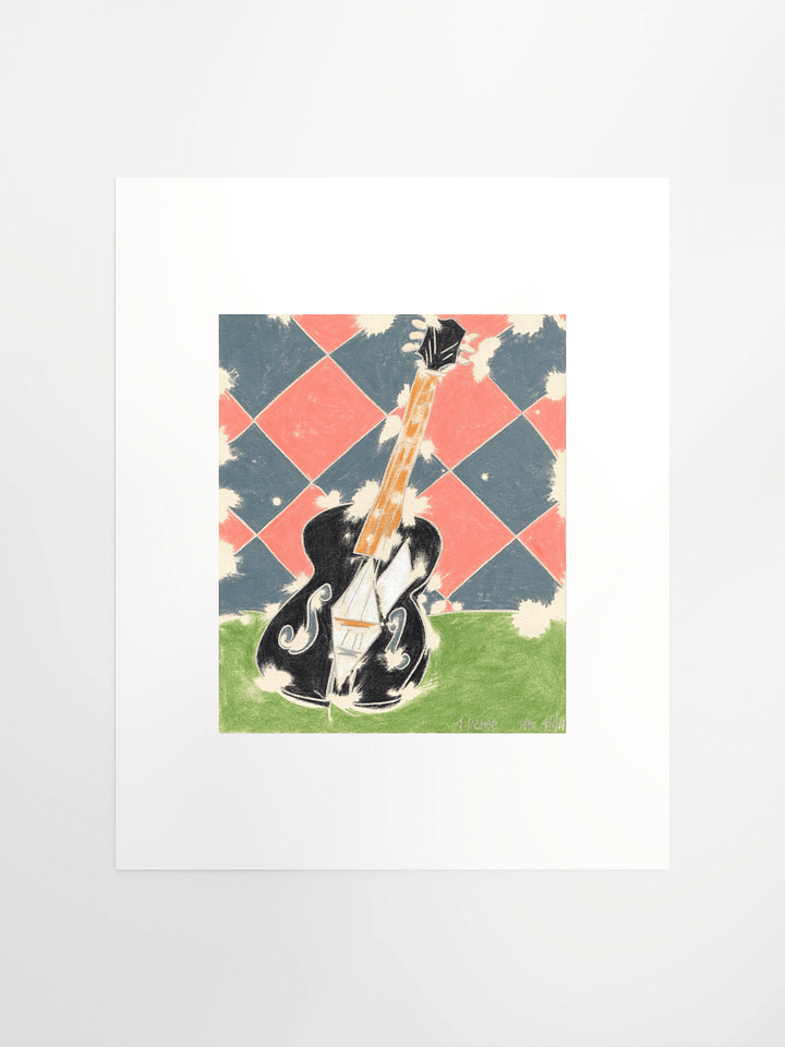 Renees Guitar 2011 print product image (2)