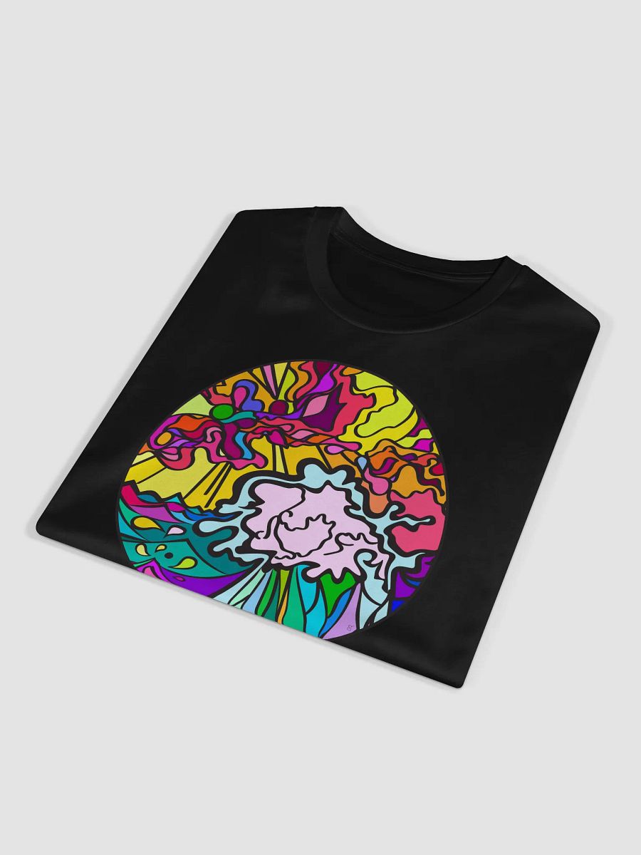Energetic Swirls Unisex Premium T-Shirt - Wave at Sunset product image (14)