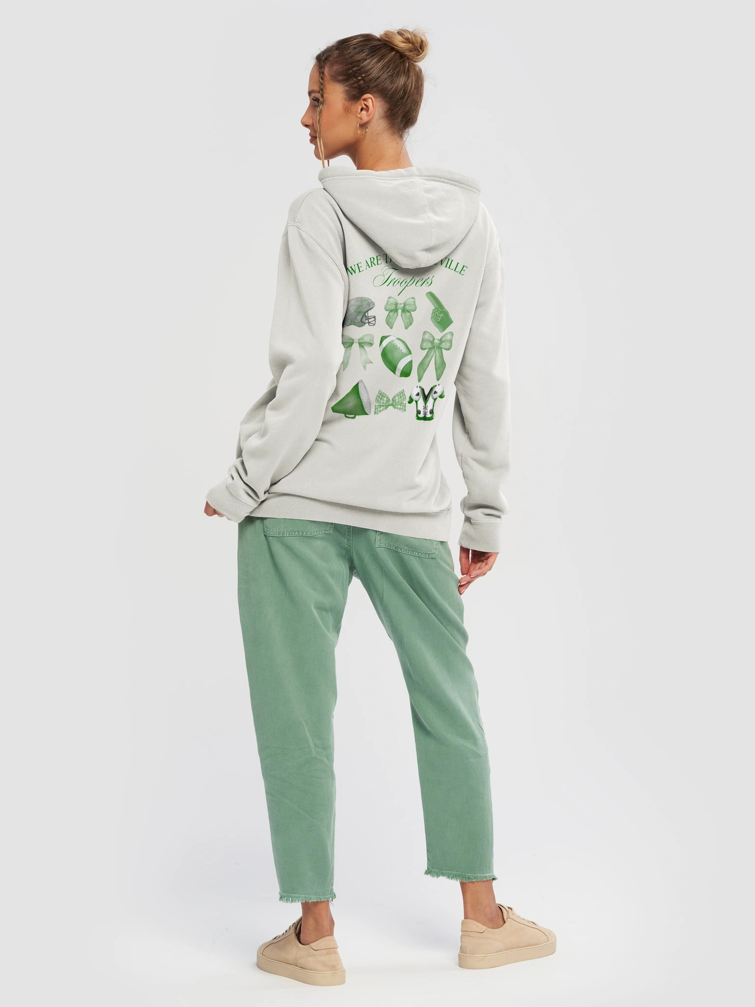 Mooreville Troopers Bow Hoodie product image (4)