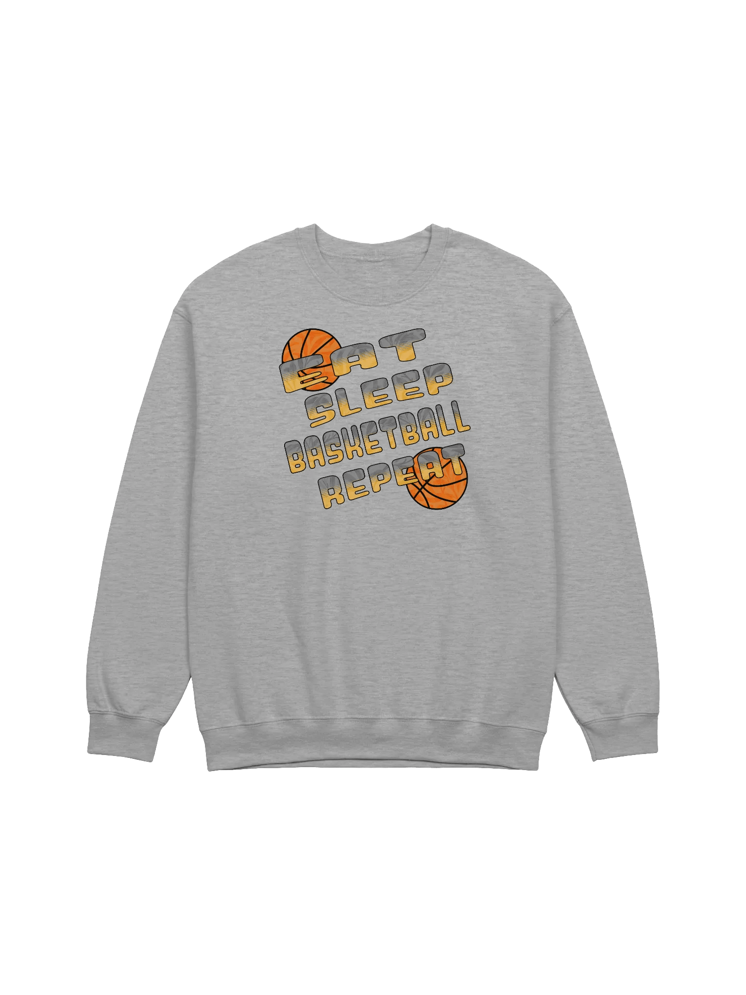 Eat Sleep Basketball Repeat Dreams Crewneck Sweatshirt product image (13)