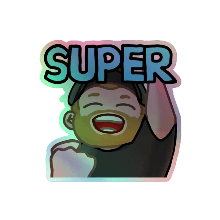 Super Holo Logo - Sticker product image (1)