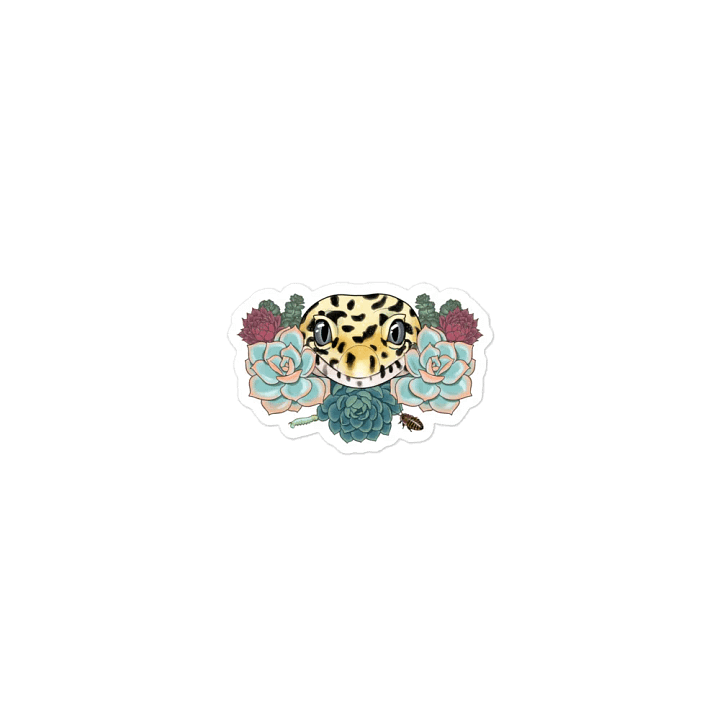 Die Cut Leopard Gecko Fridge Magnet product image (2)