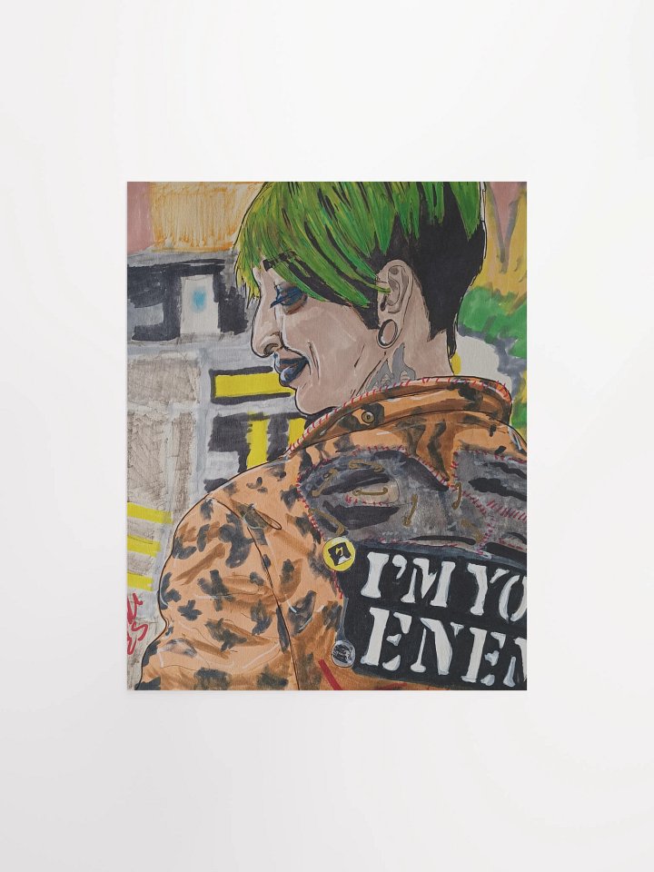Art Poster Print - Ruby Soho "Im Your Enemy" product image (1)