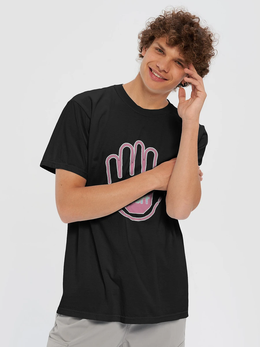 Enuff Hand Outline Pink T-Shirt product image (5)