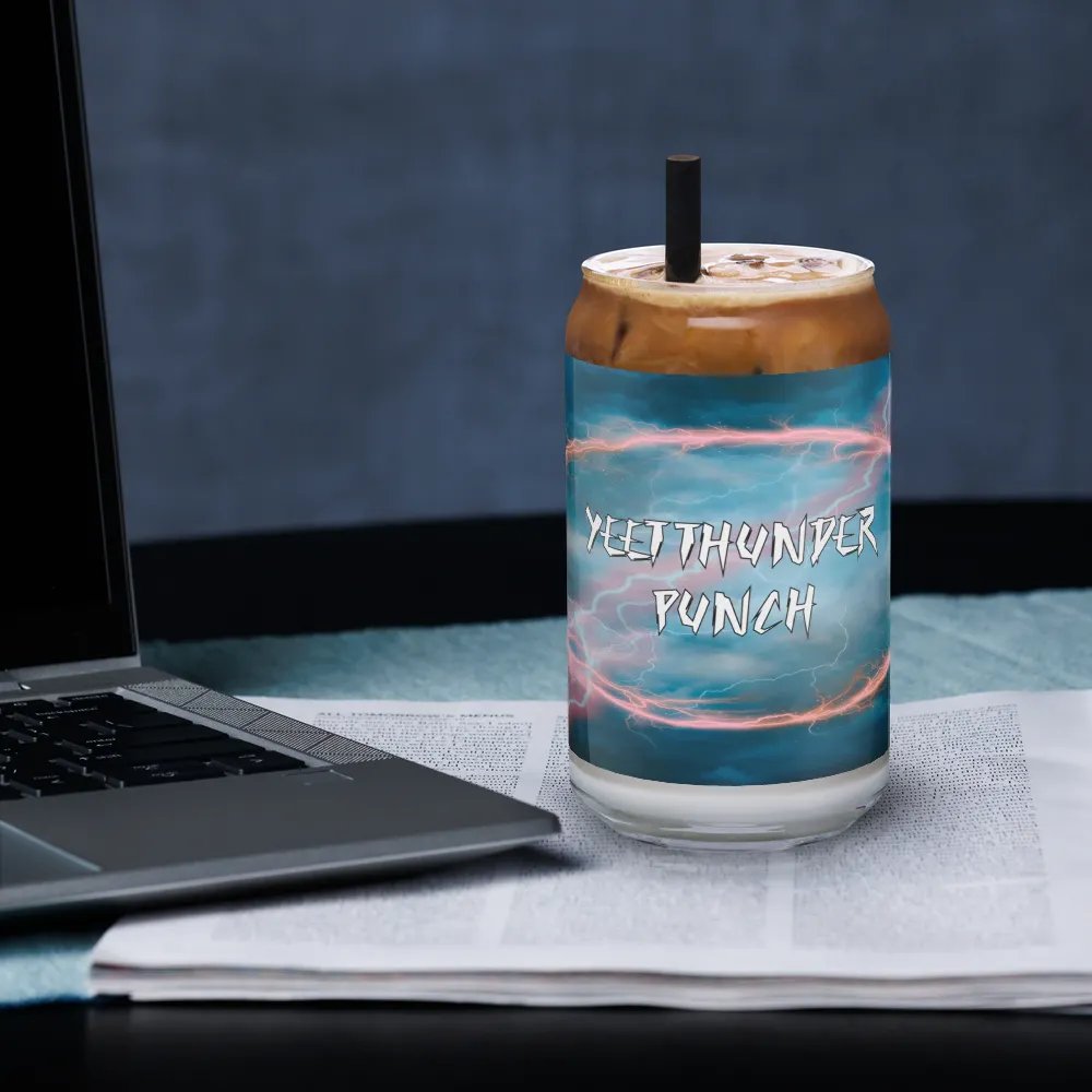 Yeetthunderpunch Glass Mug product image (33)