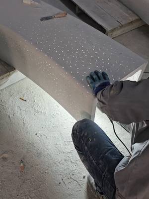 See How This Amazing Light Bench Comes Together! #landscape #concrete #bench #art #decorate