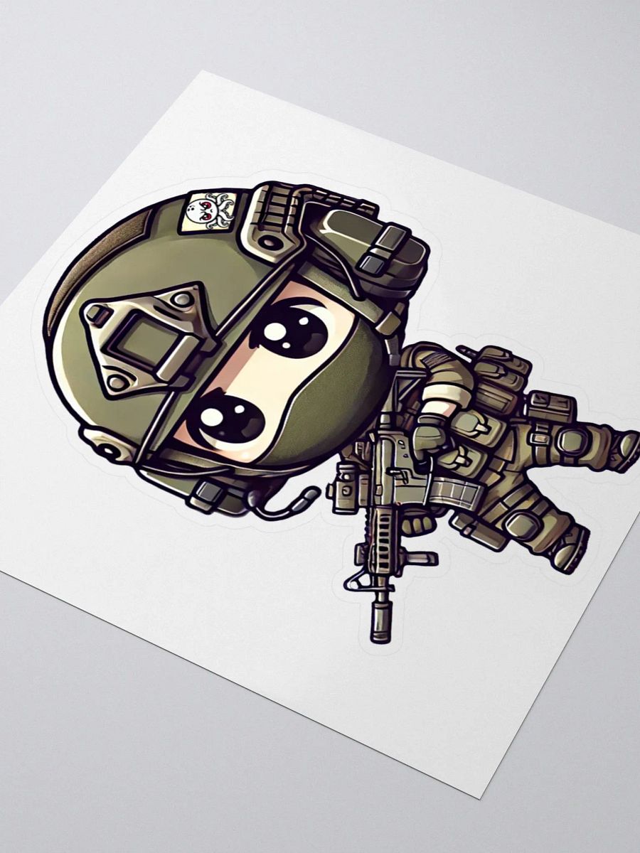 Tactical Chibi (M) Sticker product image (3)