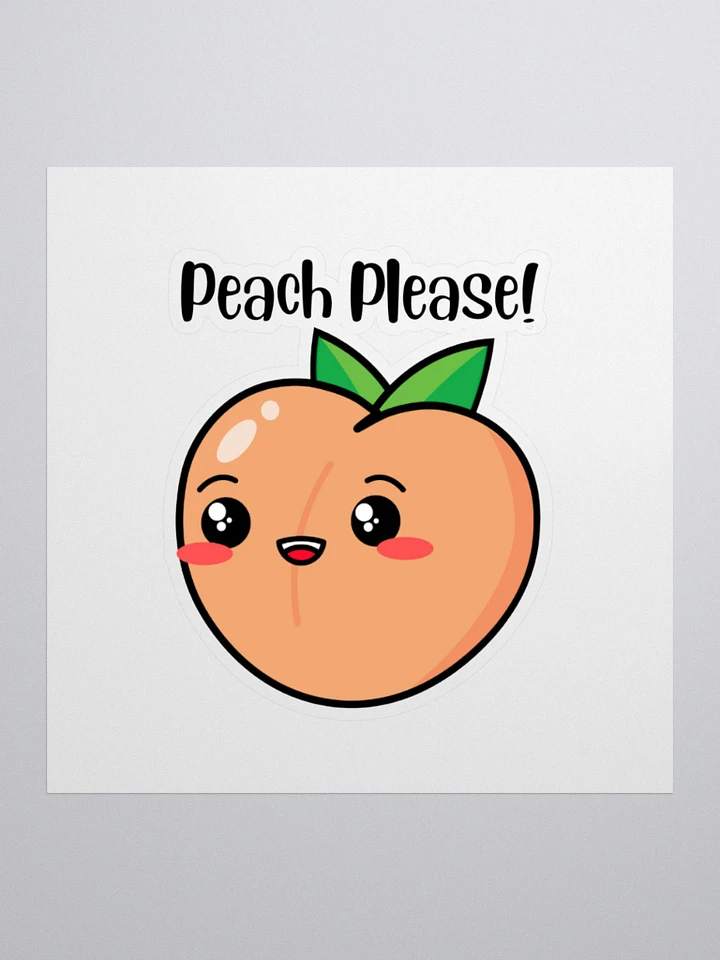 Peach Please Sticker product image (1)