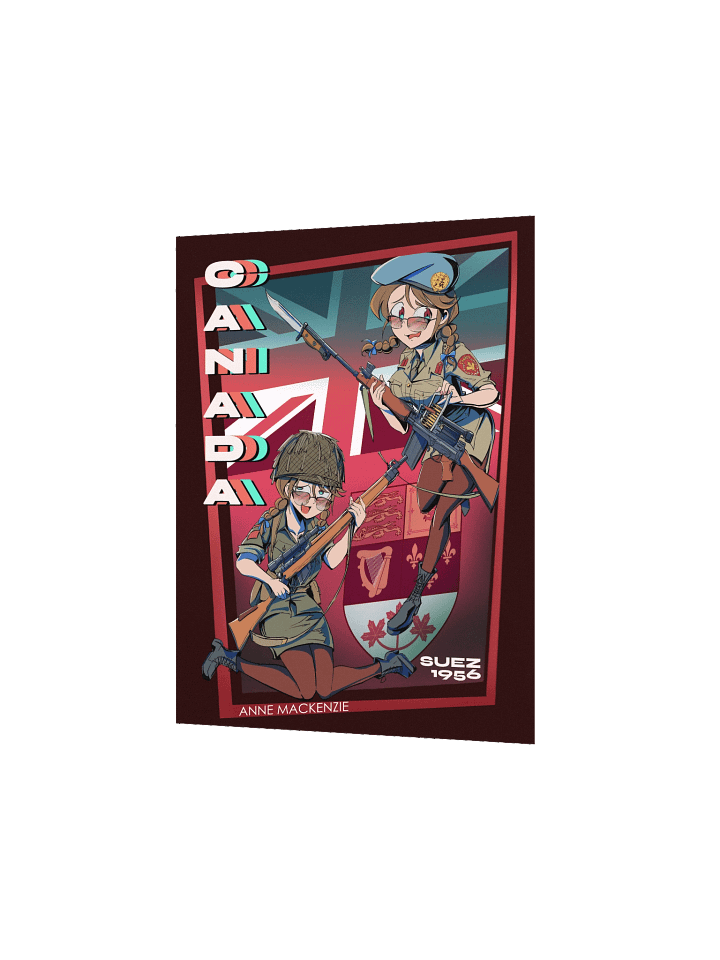 Canadian Girl of Peace! Anne Mackenzie - SUEZ 1956 Printo product image (2)