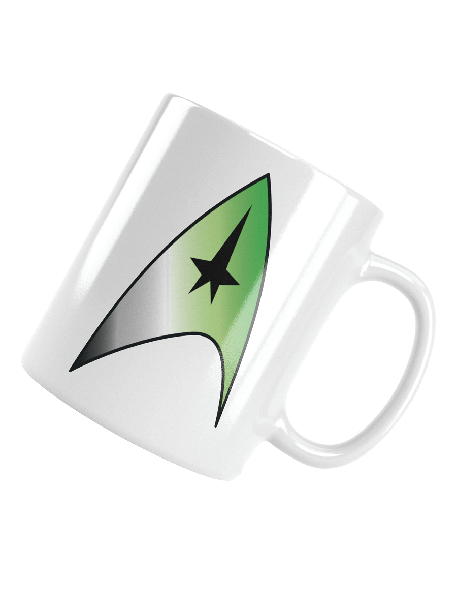 Aromantic Pride Gradient Starfleet Mug product image (4)