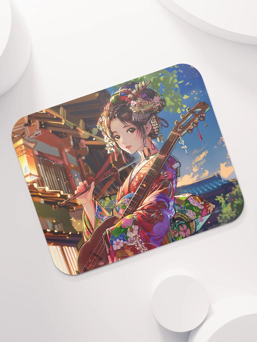 Japanese Kimono Serenade Anime Mouse Pad product image (7)