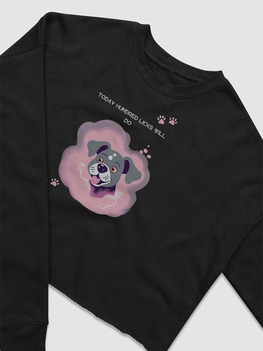 Whimsical Cloud Dog Fleece Sweatshirt product image (3)