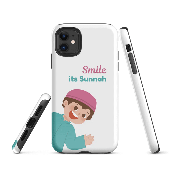 Smile, It’s Sunnah – iPhone Case Cover 🌙✨ product image (1)