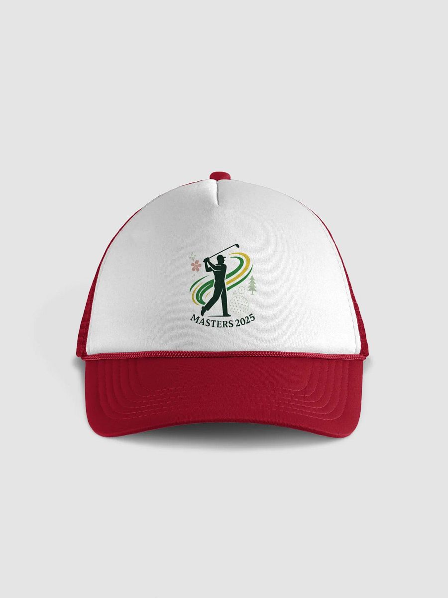 Masters 2025 Trucker Hat – Valucap Foam Mesh Golf Cap | Augusta National Inspired Mid-Swing Design by Delphi product image (2)