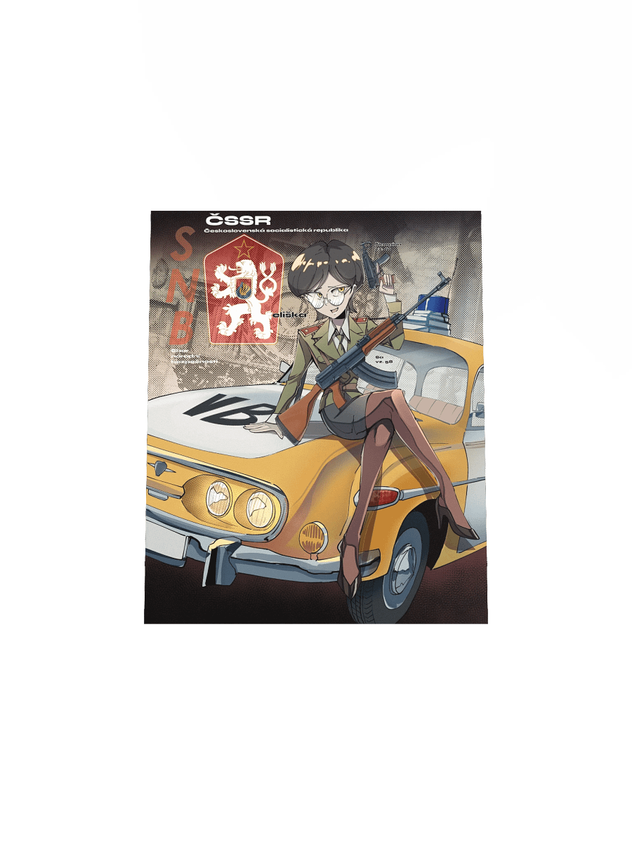 Czech SNB Girl PRINT product image (4)