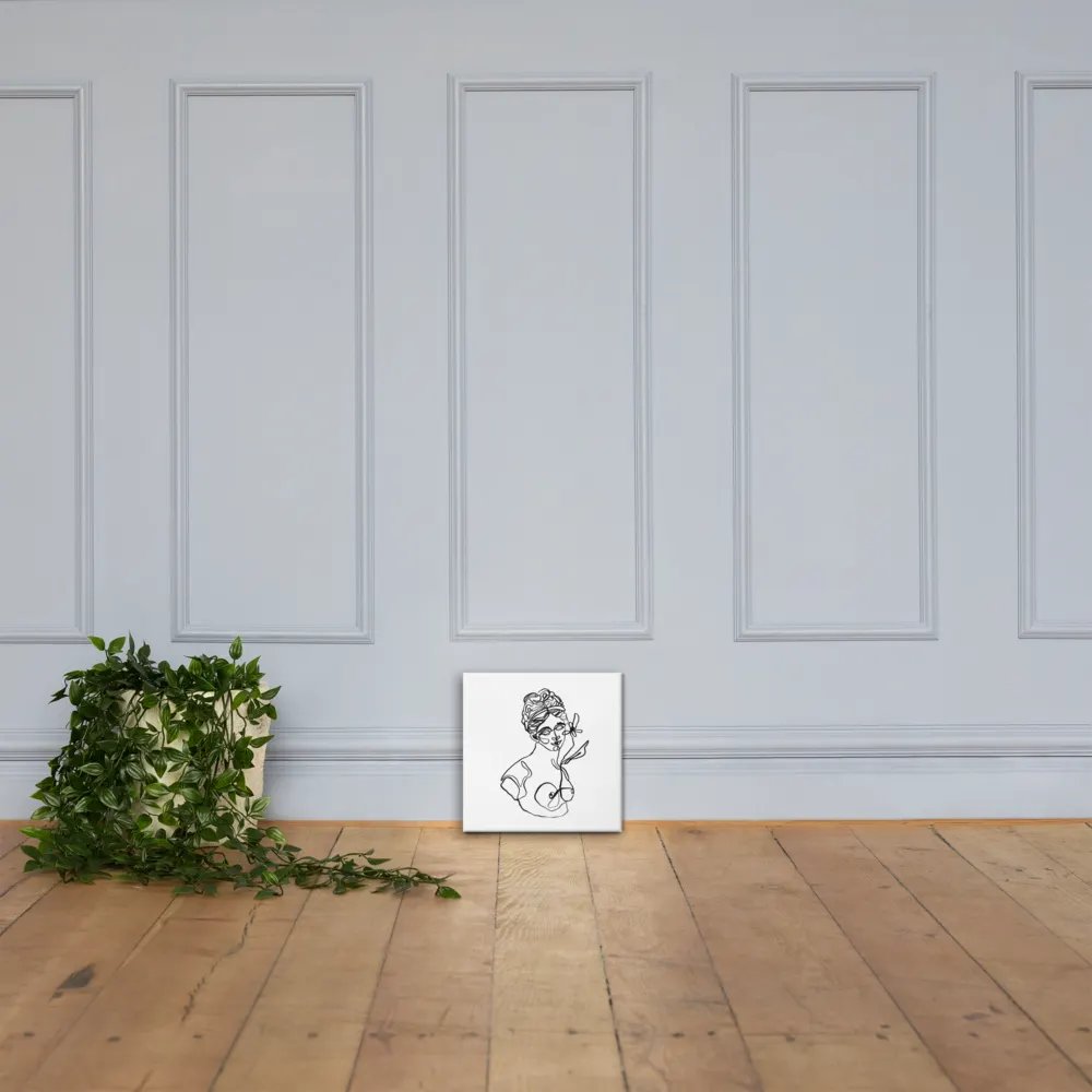 Aphrodite Line Art Canvas product image (4)