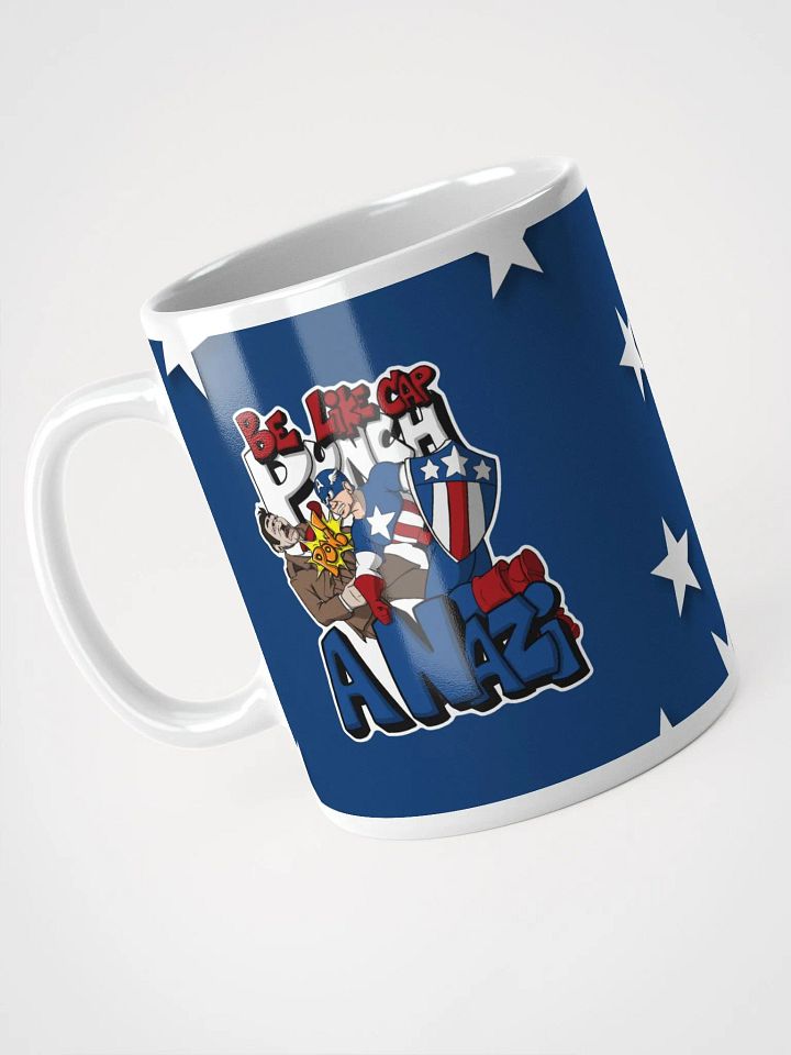Be Like Cap and Punch a Nazi - Mug product image (1)