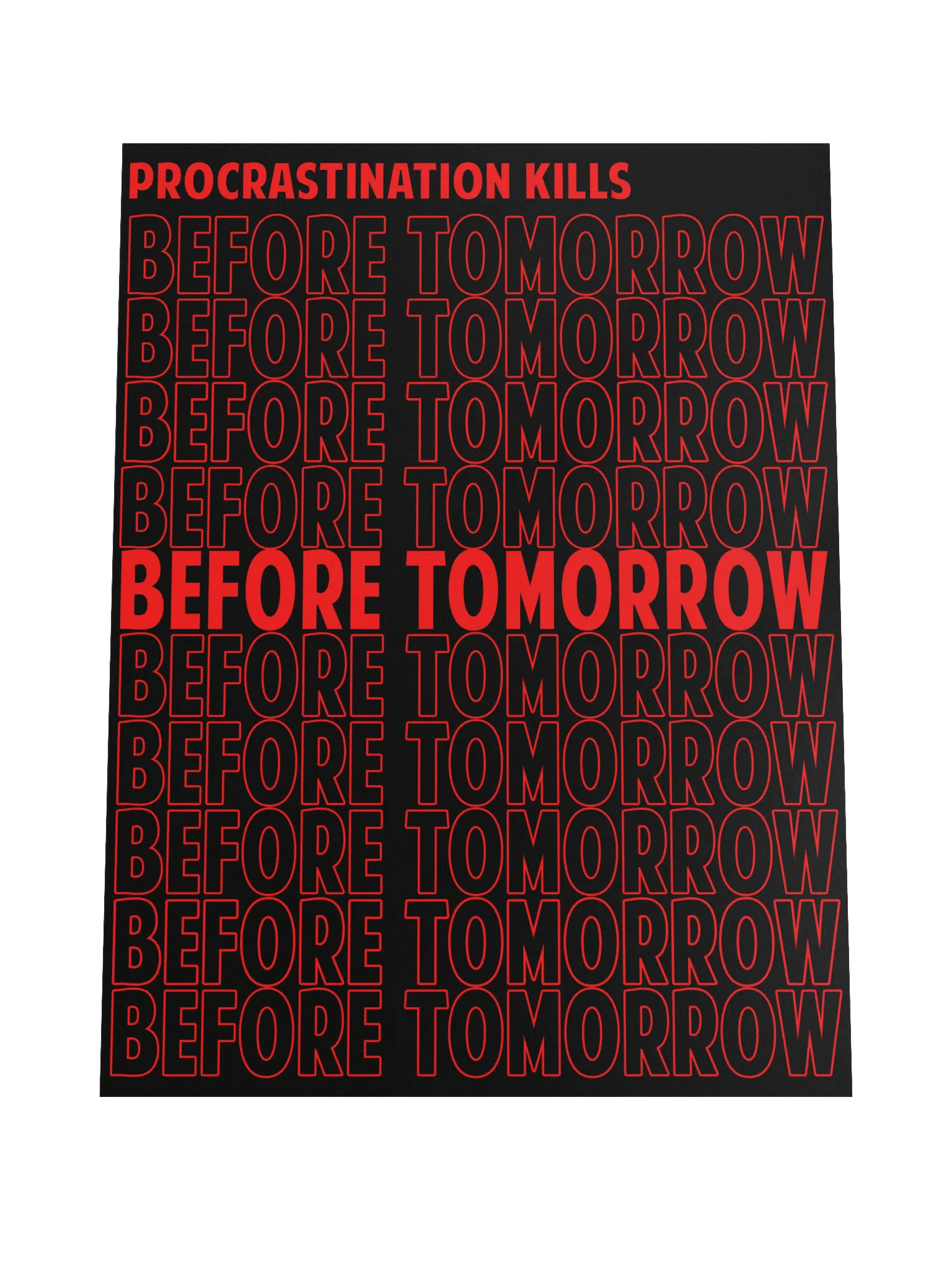 Procrastination Kills Poster product image (4)
