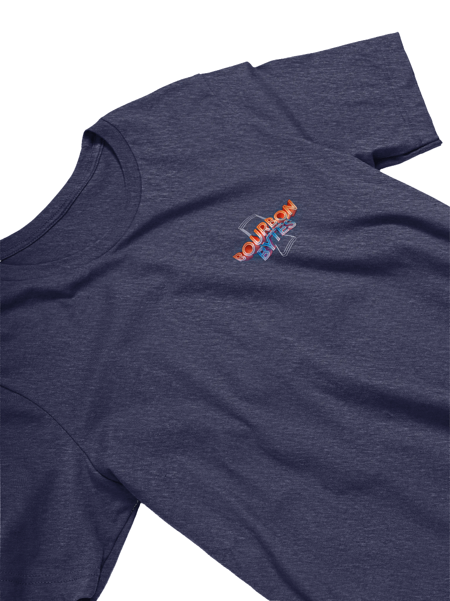 Bourbon Bytes Left Chest Logo Unisex Tee product image (2)