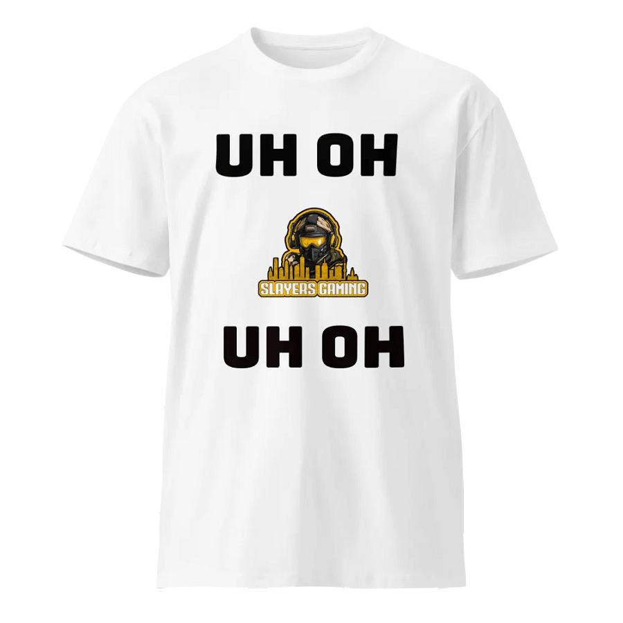 uh oh slogan shirt product image (1)