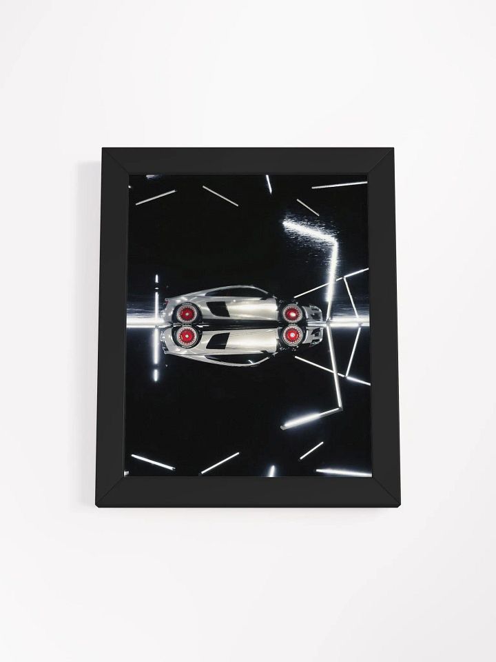 Reflective Speed: Framed Poster product image (1)