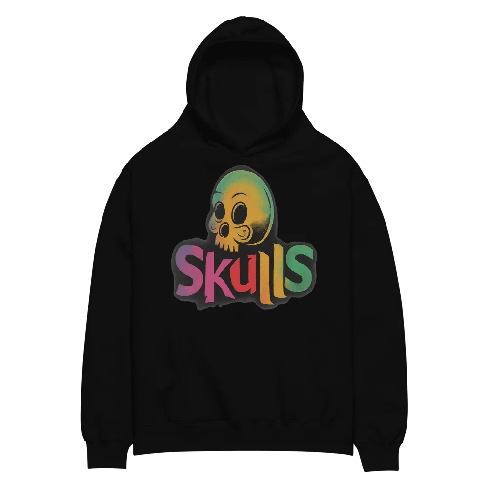 Psychedelic Skulls Unisex Hoodie product image (2)