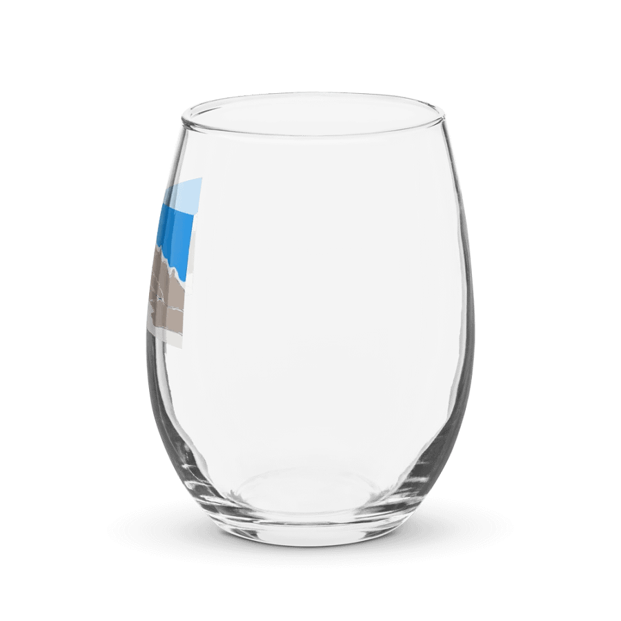 Gilbert Peak wine glass (colored sketch) product image (3)