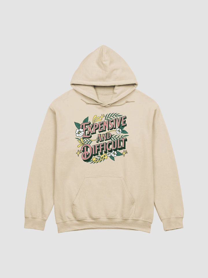 Expensive And Difficult Floral Hoodie product image (19)