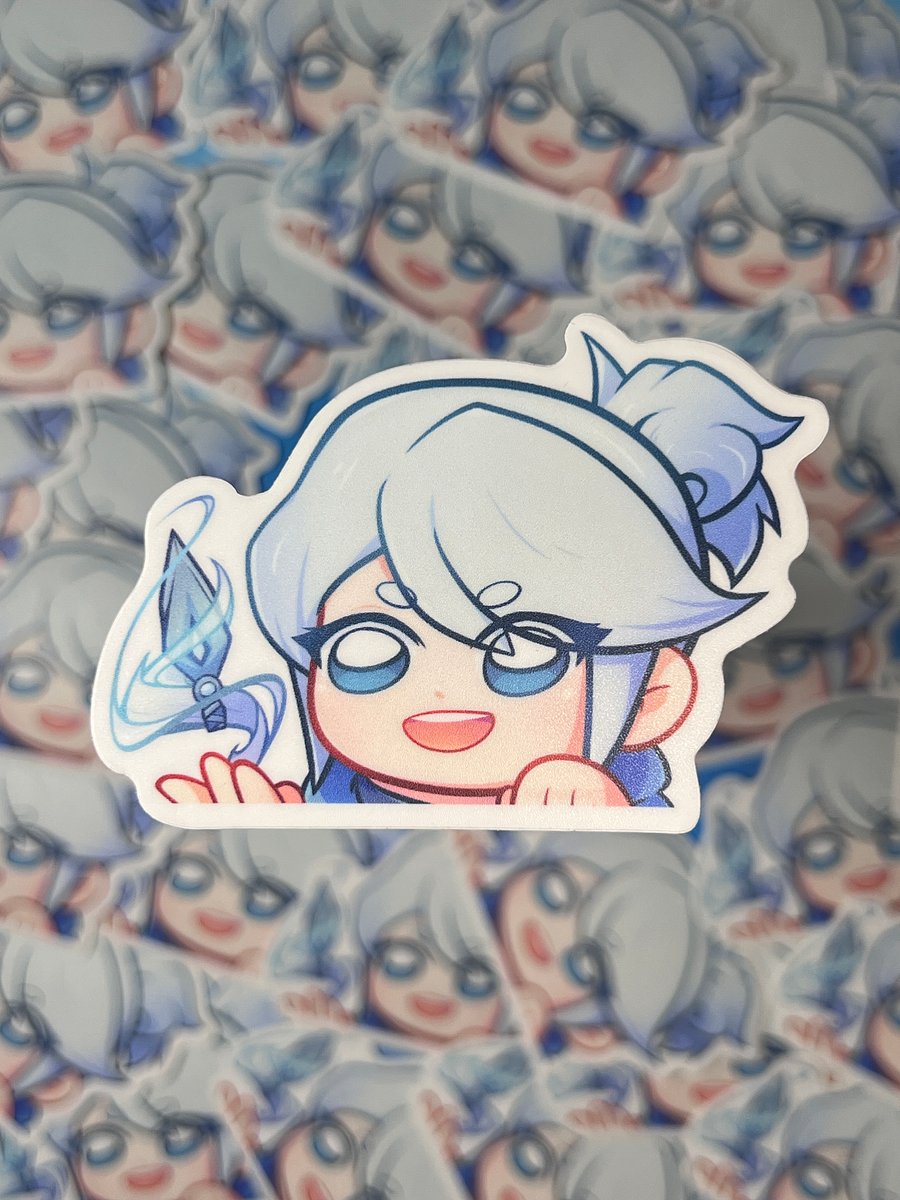WoWoKo x Potato Fighters - Jett Peeker - Sticker product image (1)