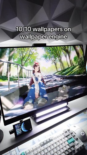 ALL WALLPAPERS 🔗 IN BIO

Wallpaper Engine is on Steam. Rainmeter tutorial for the day/date is linked in my bio @nightxparade ...