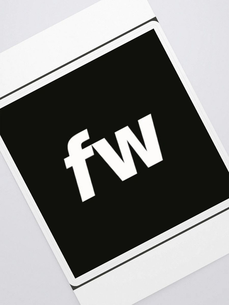 Bold FW Lettering Sticker Sheet product image (1)