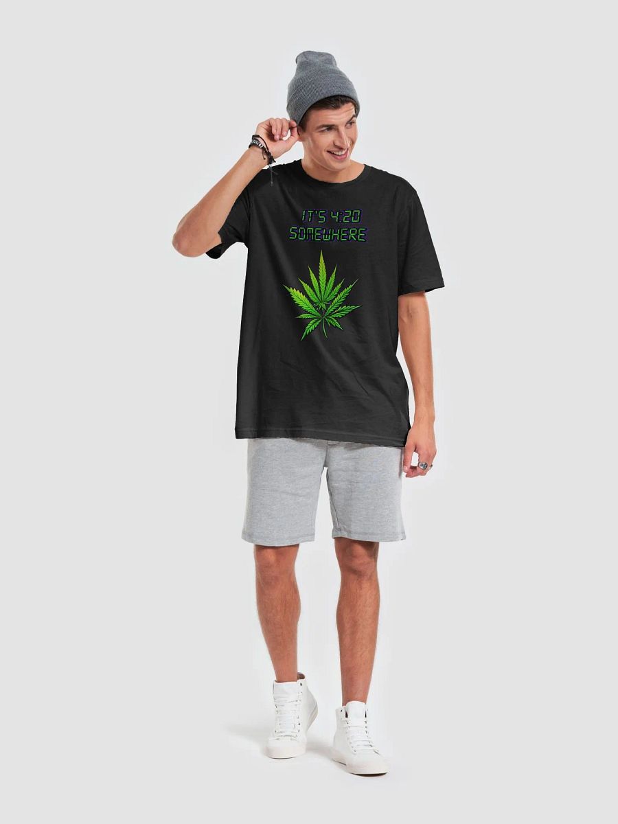 It's 420 Somewhere Tee shirt product image (6)