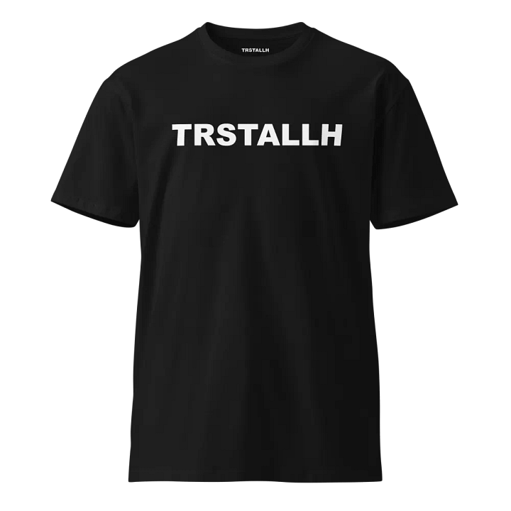 TRSTALLH Black T-Shirt product image (1)