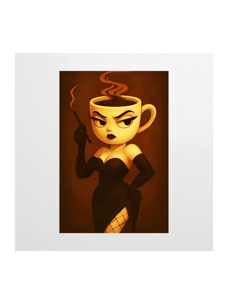 Espressona Signora Sticker