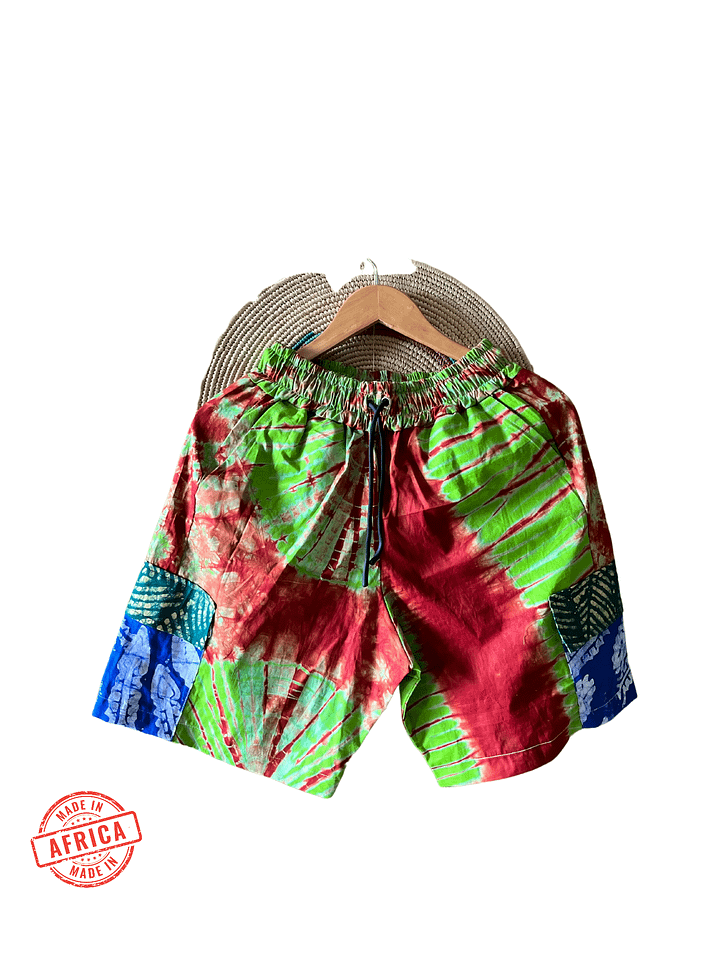 Adire Cargo Short with Asoke product image (1)