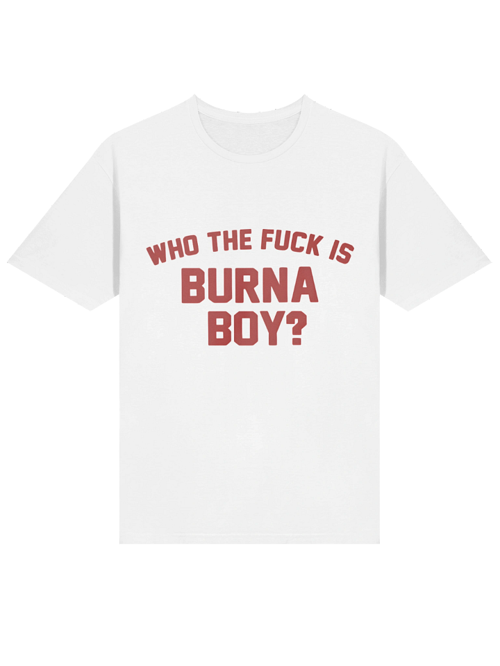 Who the Fuck is Burna Boy? T-Shirt product image (2)