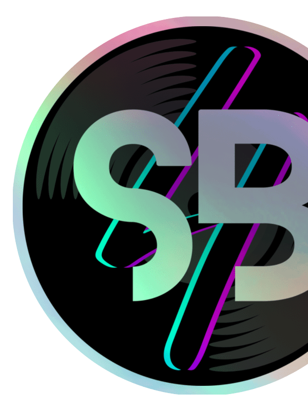 SB Record Holographic Sticker product image (5)