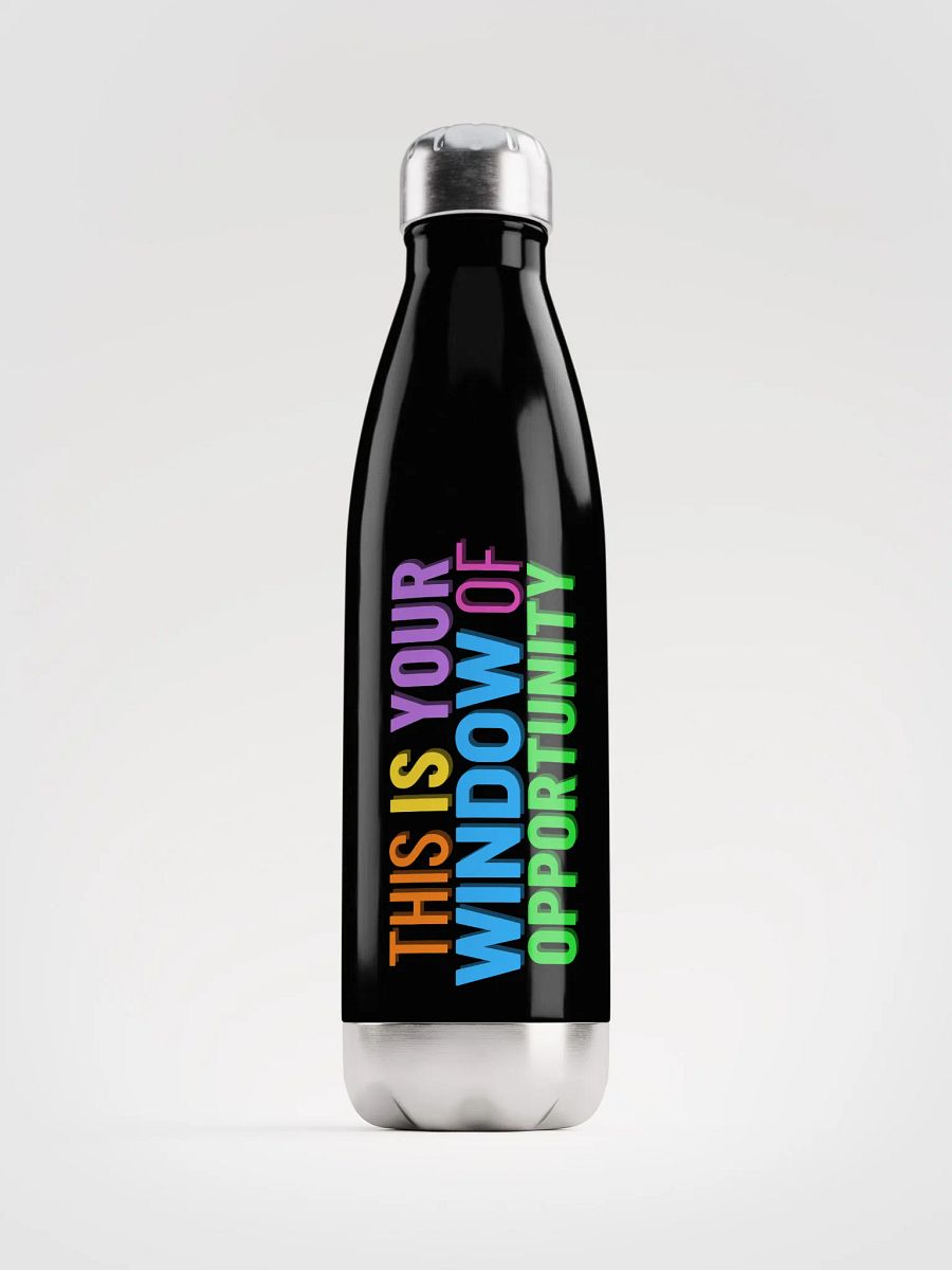 This is Your Window of Opportunity Water Bottle product image (1)