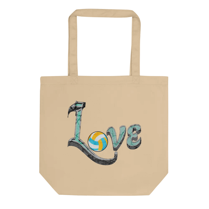 Love Volleyball Eco Tote product image (1)