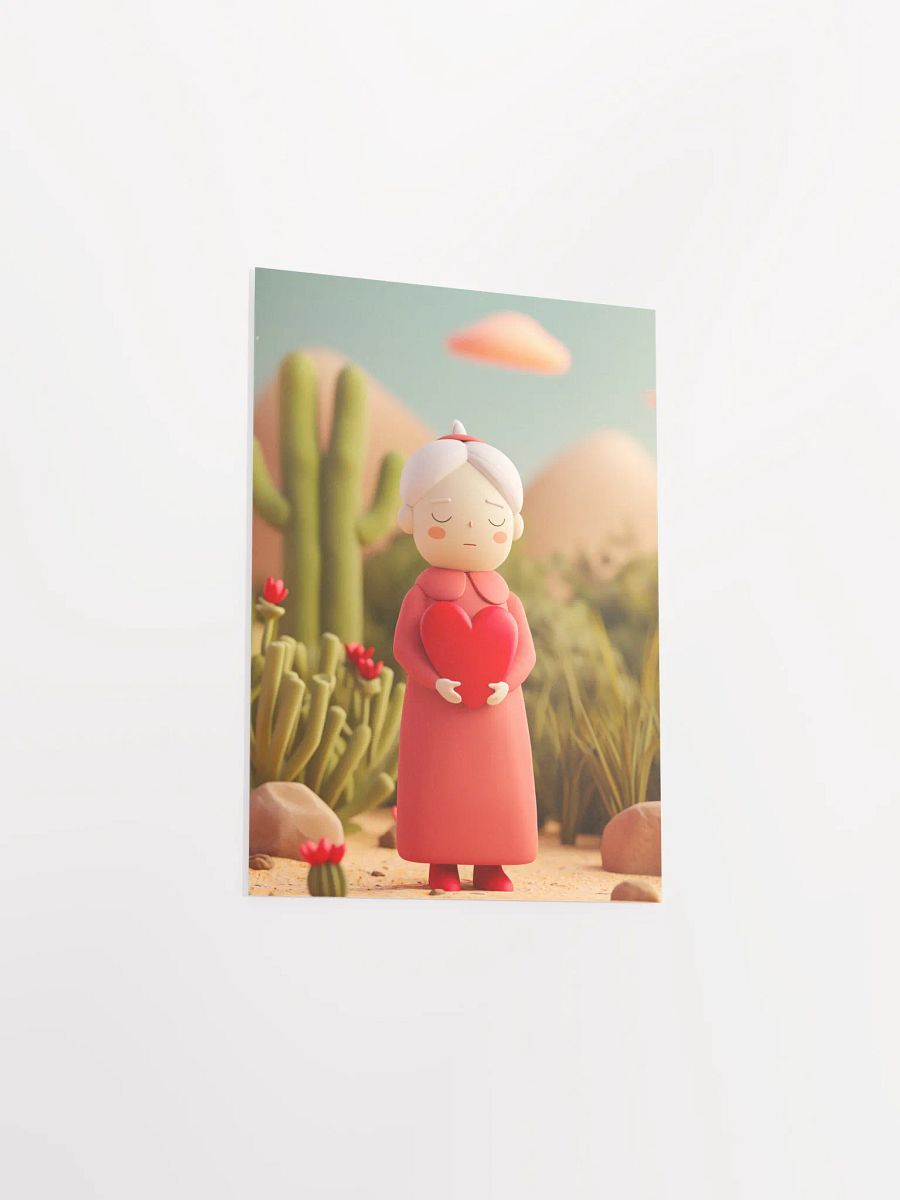 Whimsical Desert Love Poster product image (5)
