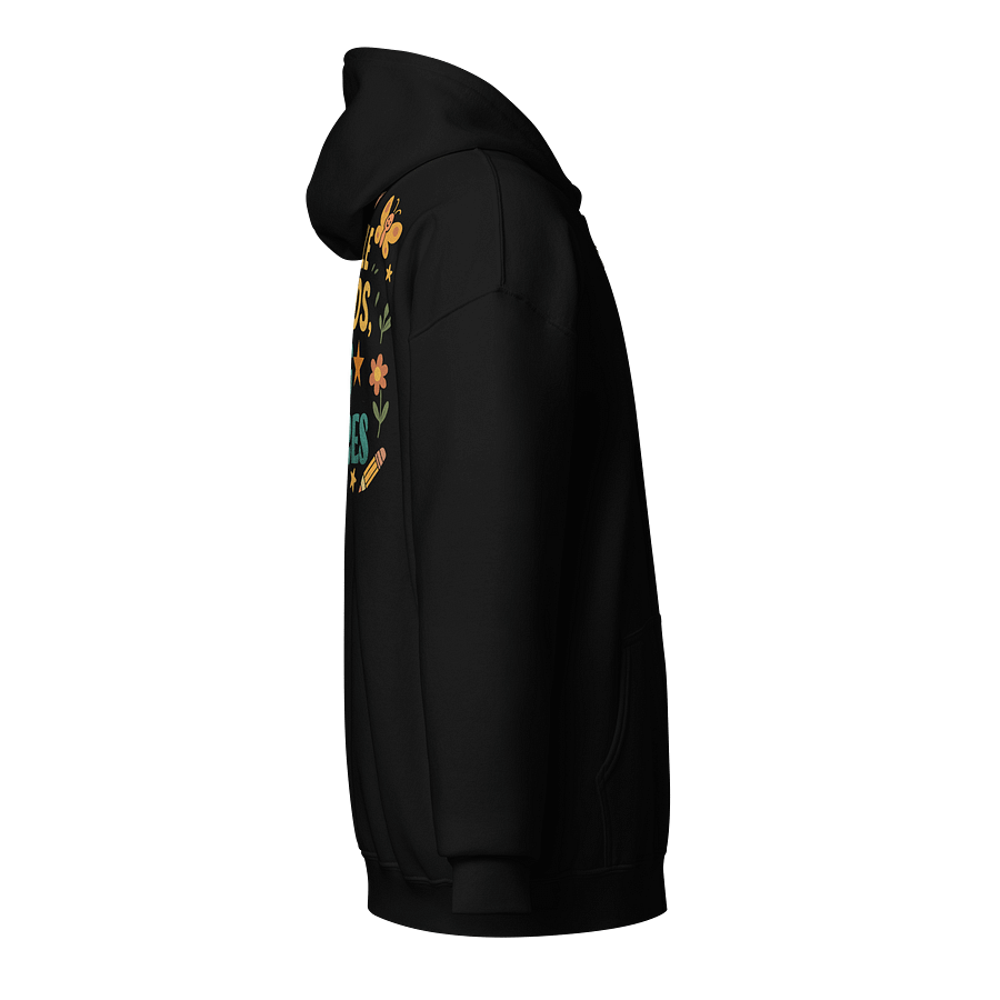 Little Minds Big Futures Zip Hoodie – Colorful Teacher Hoodie for Early Education product image (8)