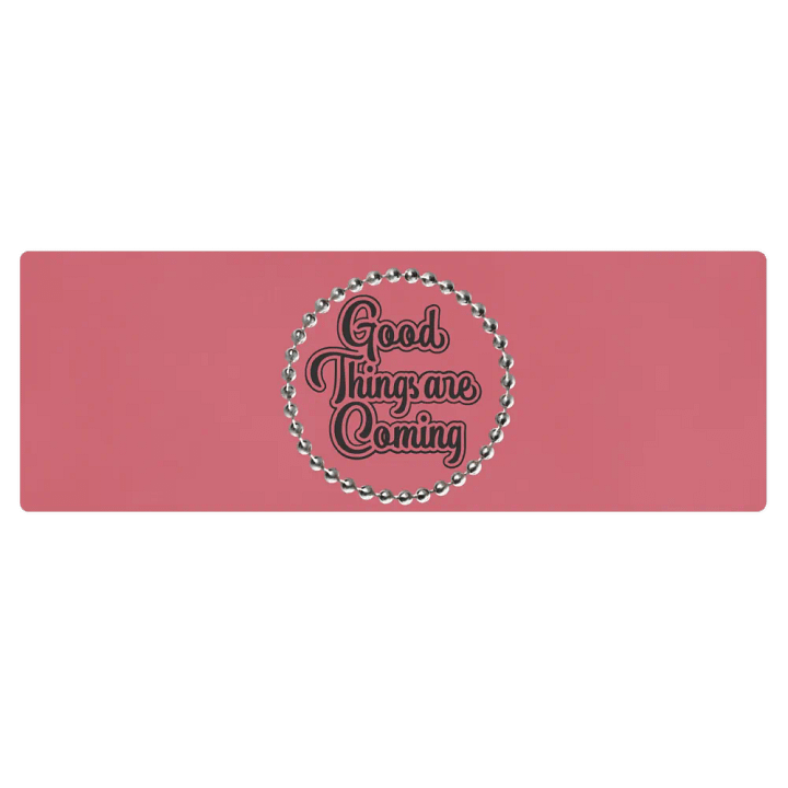 Good Things Are Coming- Yoga Mat product image (1)