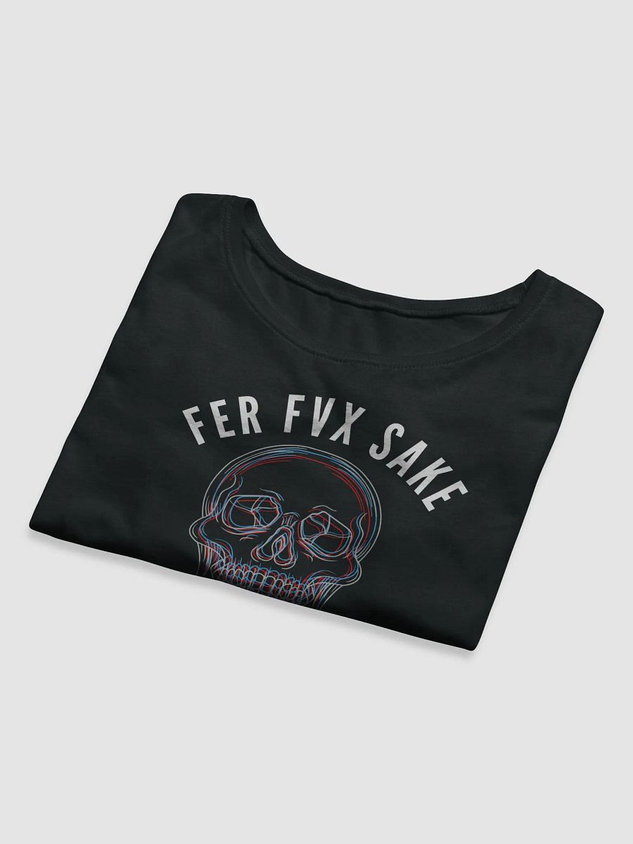 FFS 3D Skull Women's Cropped T-Shirt product image (5)
