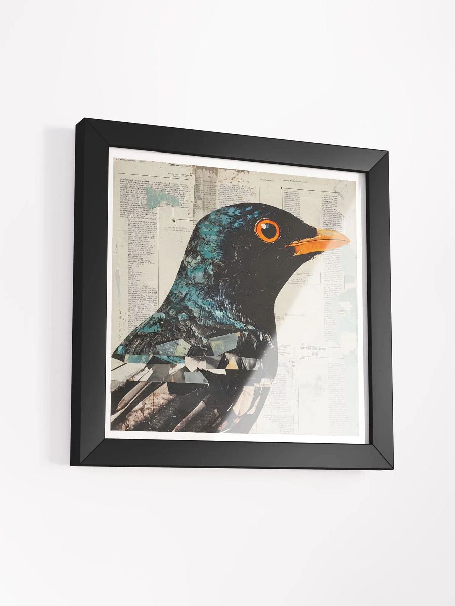 Collage Bird Framed Poster Art product image (3)